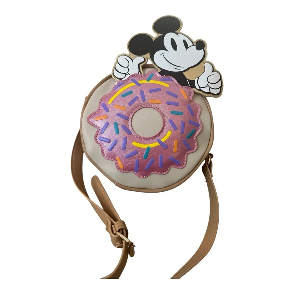 Disney Mickey Mouse Donut‎ Crossbody NEW